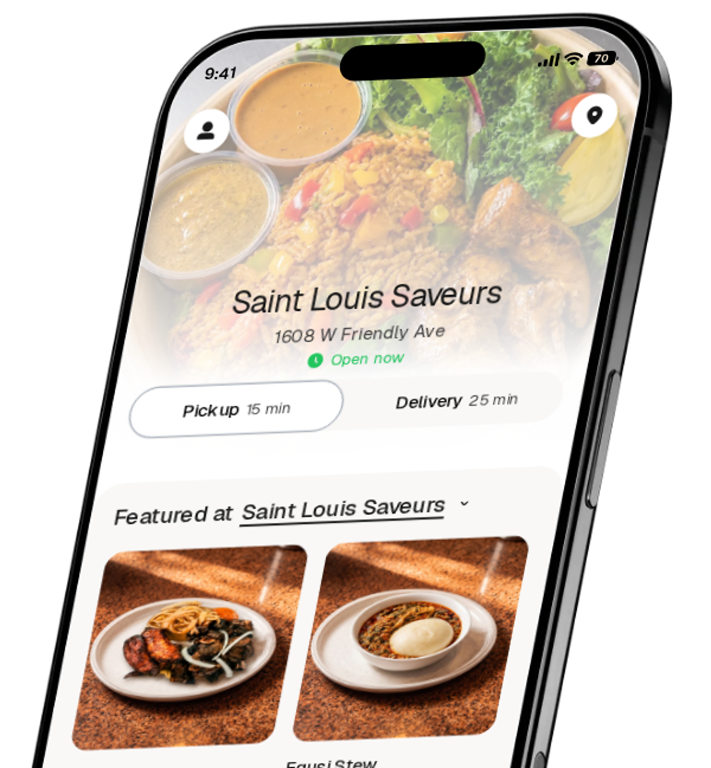 Saint Louis Saveurs app preview