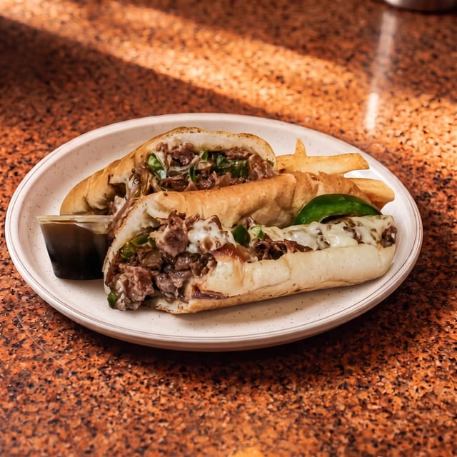 Saint Louis Cheesesteak.