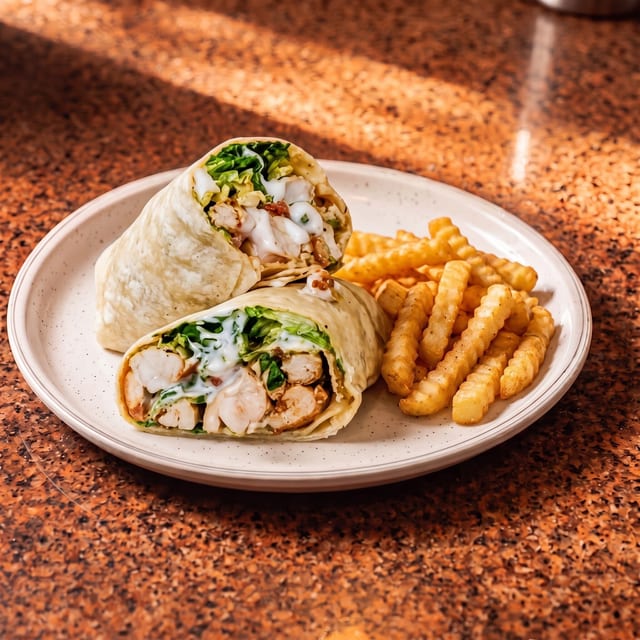 Saint Louis Chicken Wrap.