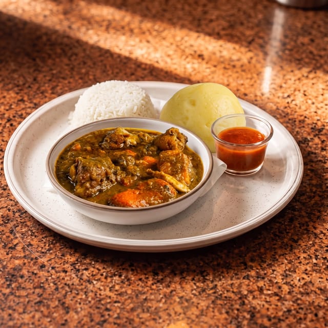 Curry Chicken.